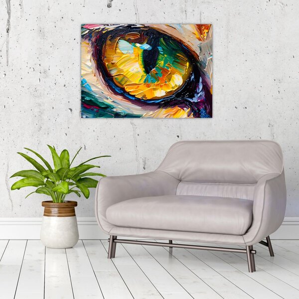 Slika - Slikanje mačjeg oka (70x50 cm)