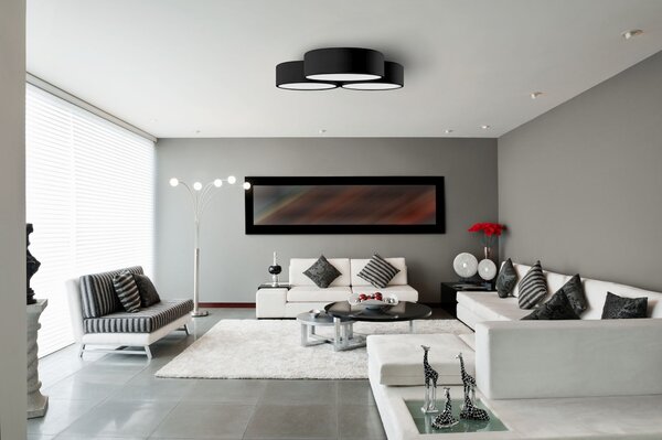 Plafon lampa APP879-C Triple White 3x40cm