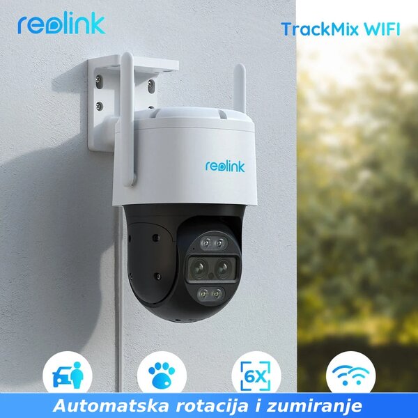 Reolink W760 (TrackMix WiFi) - WiFi kamera s dvije leće