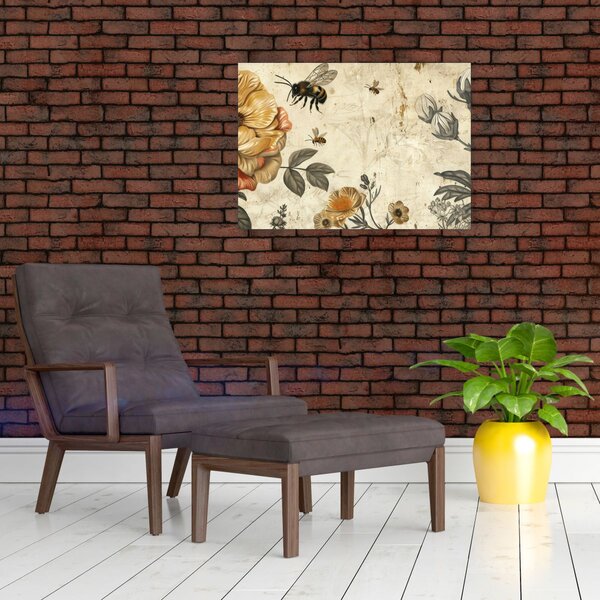 Slika - Pčelinja livada (70x50 cm)