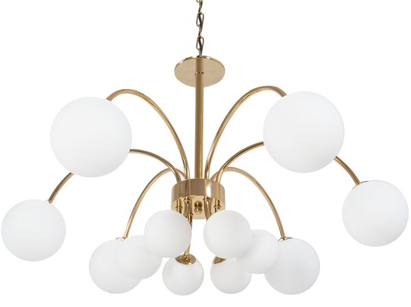 Stropna svjetiljka Glamour Gold APP962-12CP
