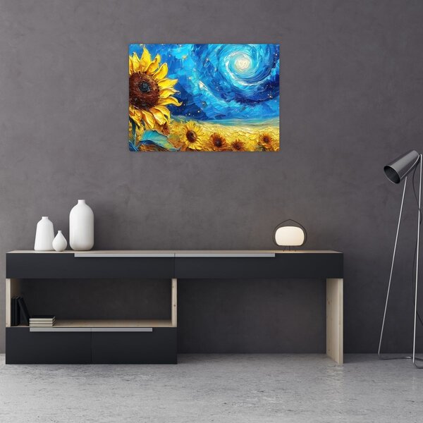 Slika - Slikanje suncokreta (70x50 cm)