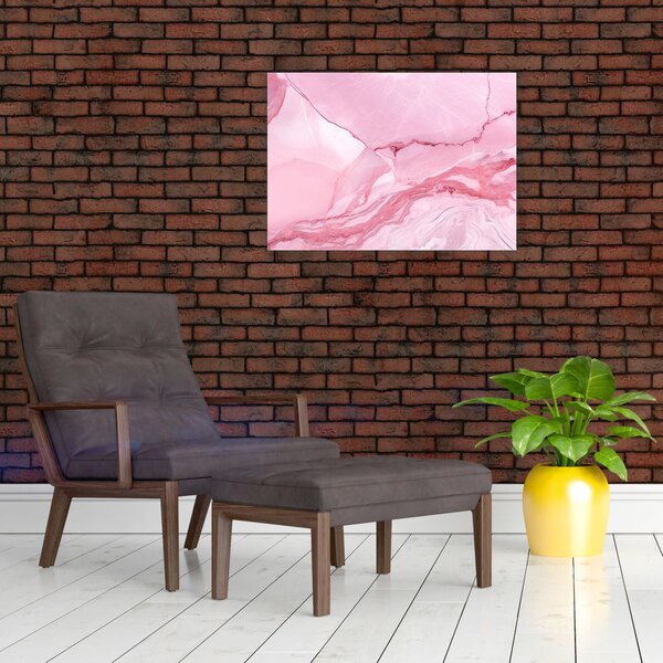 Slika - Ružičasti mramor (70x50 cm)