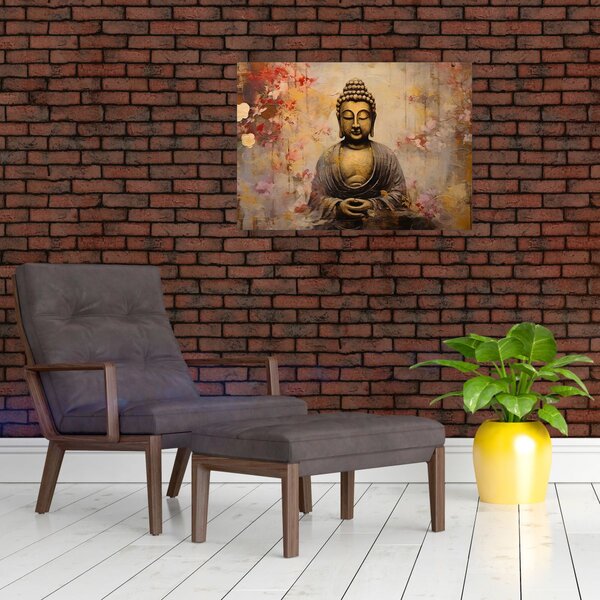 Slika - Buddha, slikanje (70x50 cm)