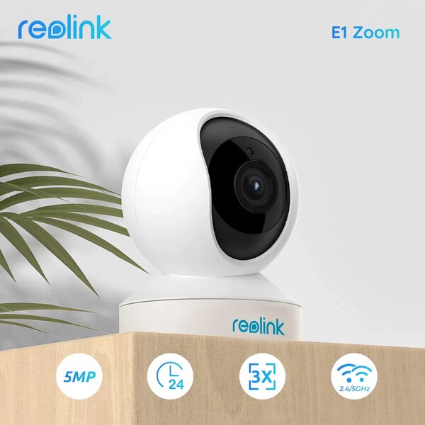 Reolink E340 (E1 Zoom) - unutarnja rotirajuća moto-zoom WiFi kamera