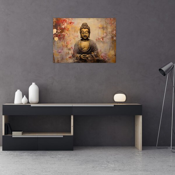 Slika - Buddha, slikanje (70x50 cm)