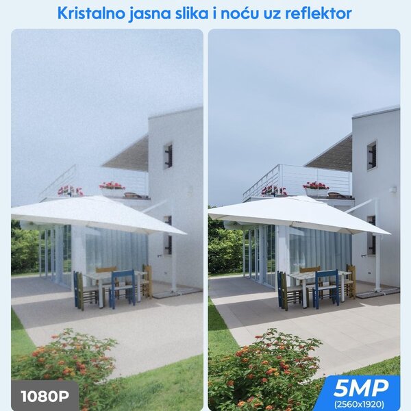 Reolink B430 (Argus PT) - bežična rotirajuća WiFi kamera s reflektorom