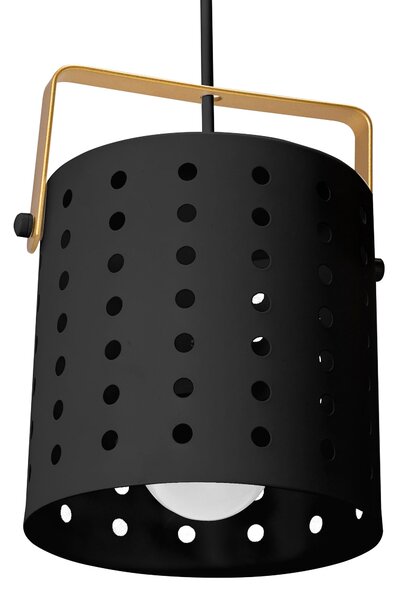 Moderna stropna svjetiljka App956-1cp crna