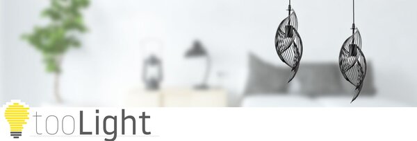 Moderna stropna svjetiljka potkrovlje App977-1cp crna