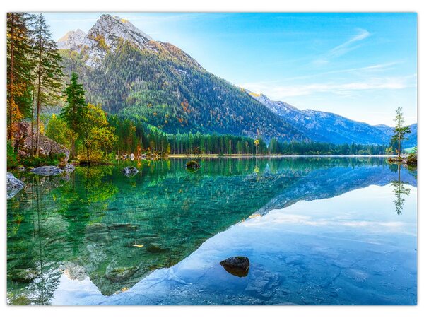 Slika - Jezero Hintersee (70x50 cm)