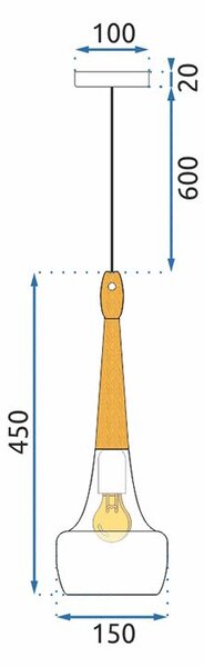 APP937-1CP Bijela stropna svjetiljka