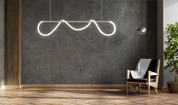 LED stropna svjetiljka APP855-CP Duga Krom