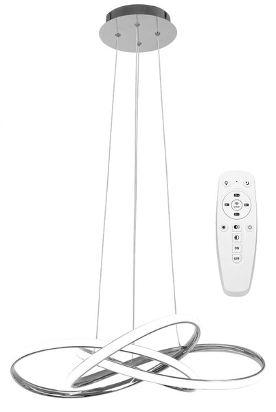 Moderna LED stropna svjetiljka + pilot App816-CP