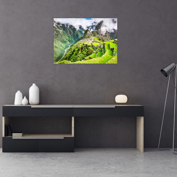 Staklena slika - Machu Picchu (70x50 cm)