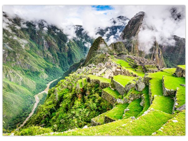 Staklena slika - Machu Picchu (70x50 cm)