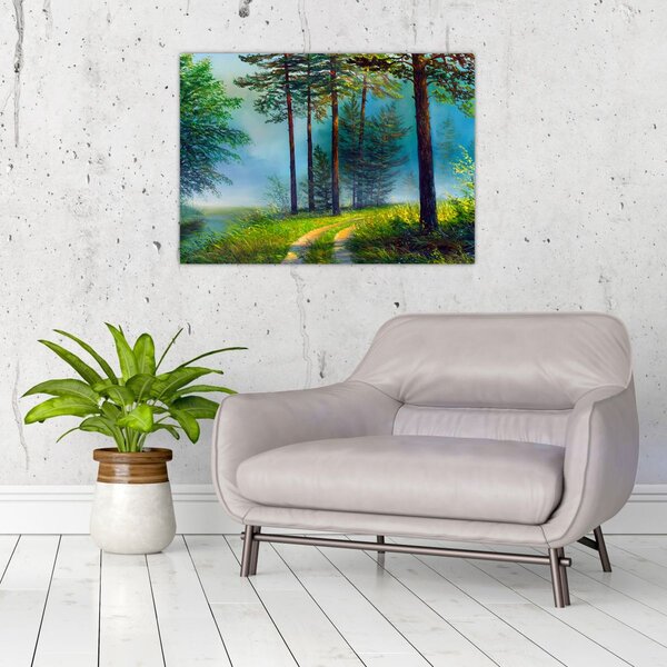 Slika - Ulje na platnu pejzaža (70x50 cm)