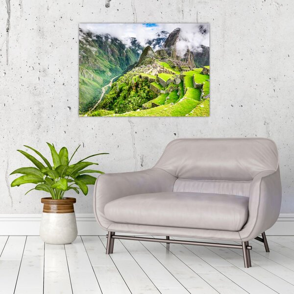 Staklena slika - Machu Picchu (70x50 cm)