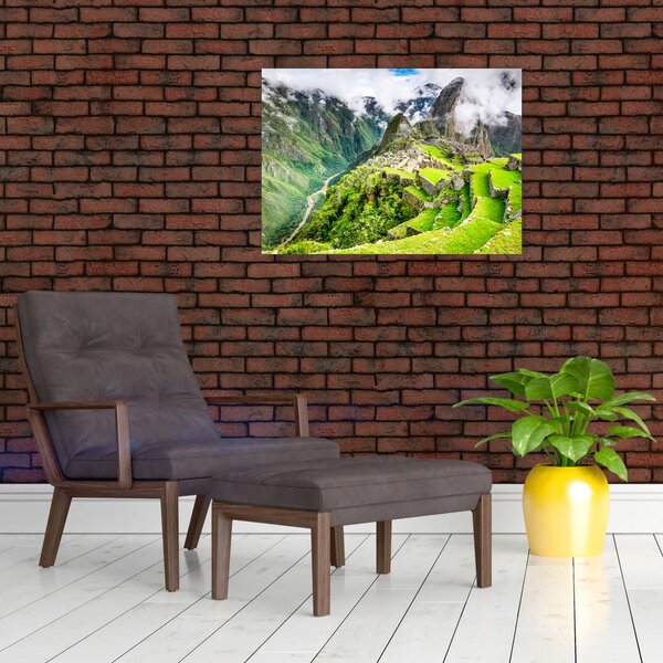 Staklena slika - Machu Picchu (70x50 cm)