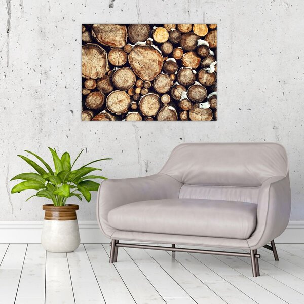 Slika - Drvo u snijegu (70x50 cm)