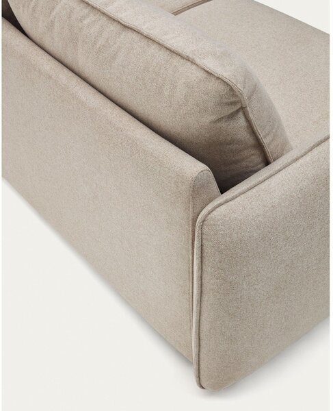 Bež sklopiva sofa 185 cm Carlota – Kave Home