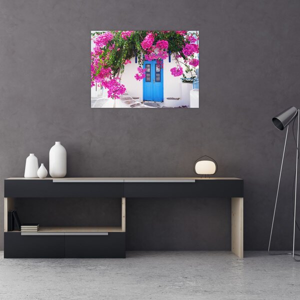 Slika - Tradicionalna grčka kuća (70x50 cm)