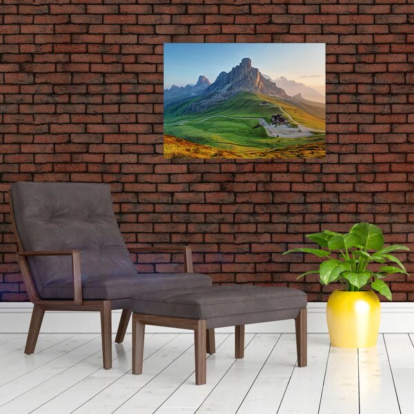 Staklena slika - Dolomiti (70x50 cm)