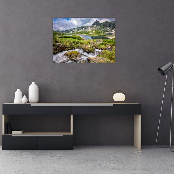 Slika - Pogled na planinu Rila (70x50 cm)