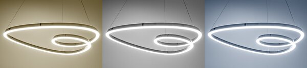 Stropna svjetiljka Hanging Loop LED + Daljinski upravljač APP798-cp Krom