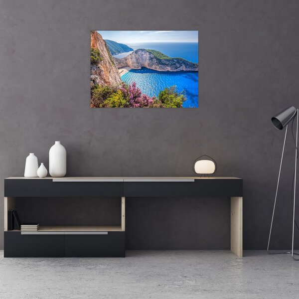 Slika - Plaža Navagio, Grčka (70x50 cm)