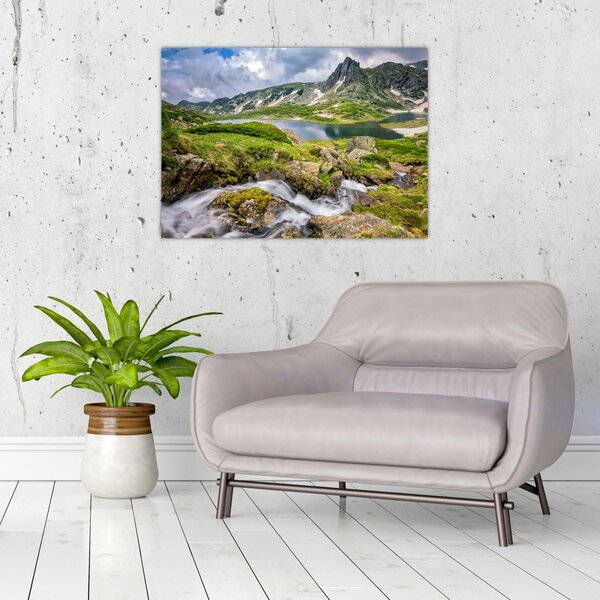 Slika - Pogled na planinu Rila (70x50 cm)