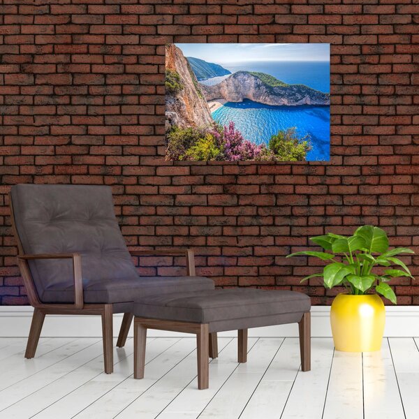 Slika - Plaža Navagio, Grčka (70x50 cm)