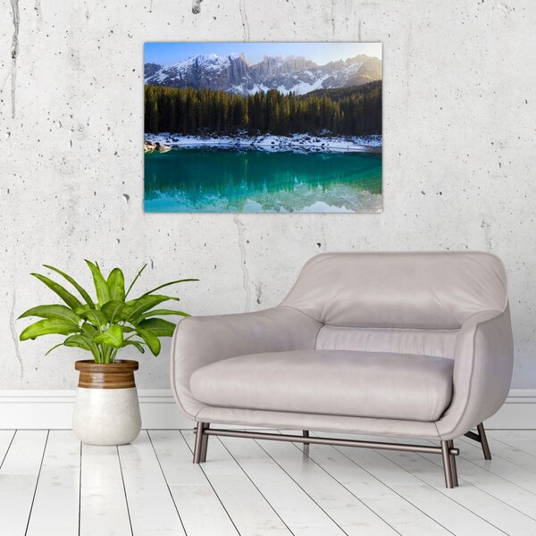 Slika - Jezero Karersee (70x50 cm)