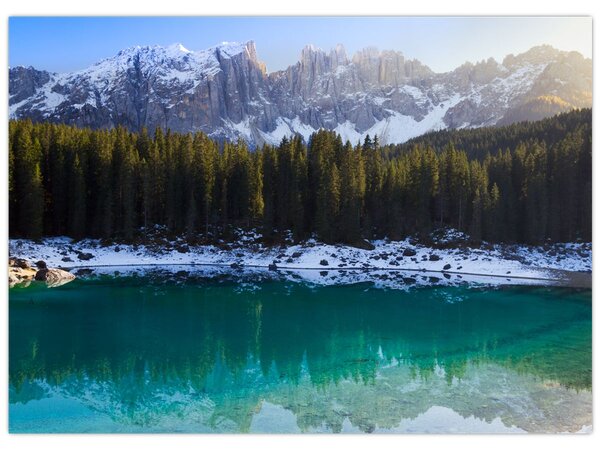 Slika - Jezero Karersee (70x50 cm)