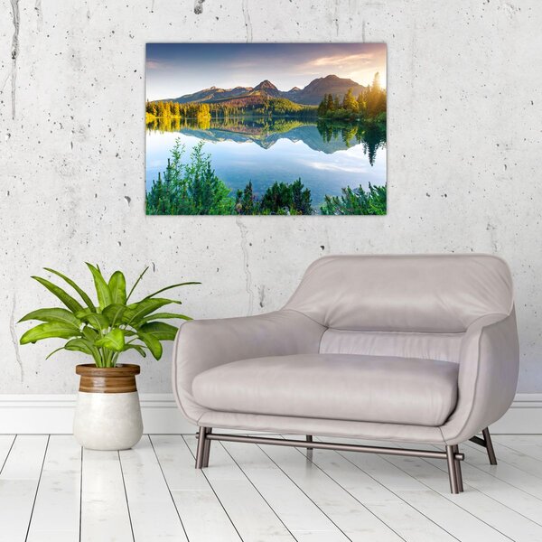 Slika - jezero (70x50 cm)
