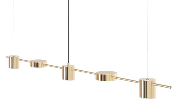 APP929-5CP GOLD LED viseća stropna svjetiljka
