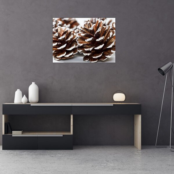 Staklena slika - krafne (70x50 cm)
