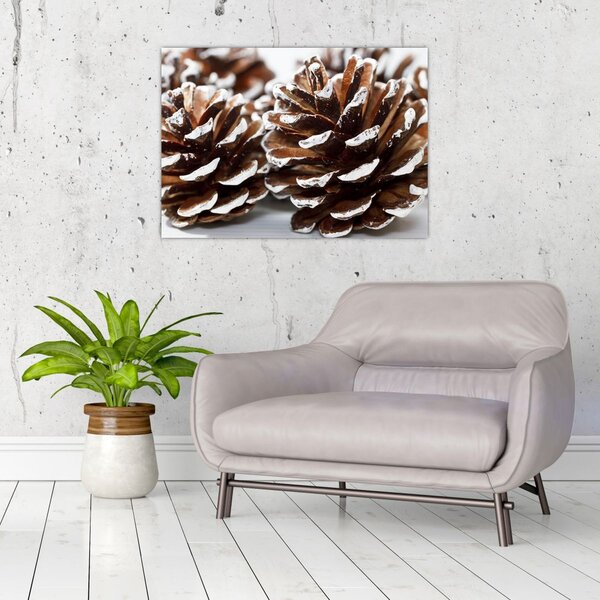 Staklena slika - krafne (70x50 cm)