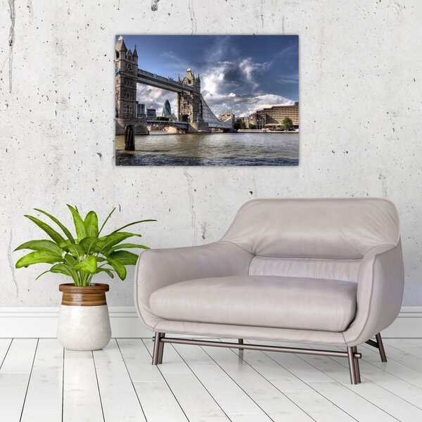 Slika - Tower Bridge u Londonu (70x50 cm)
