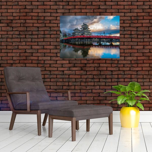 Staklena slika - Japan (70x50 cm)