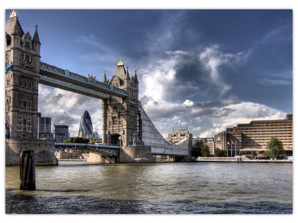 Slika - Tower Bridge u Londonu (70x50 cm)