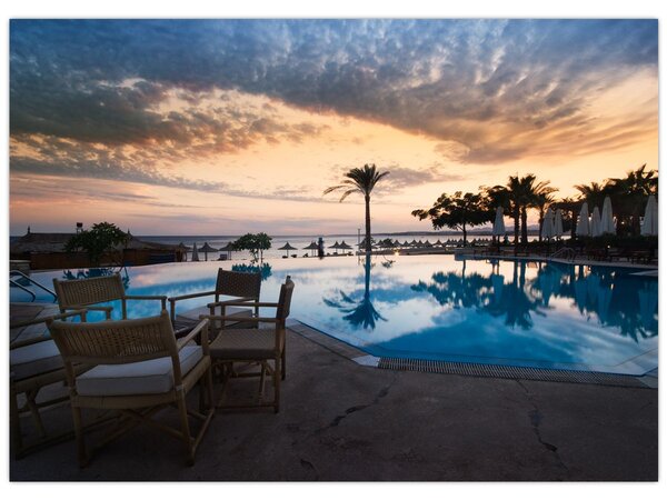 Slika - Resort uz more (70x50 cm)