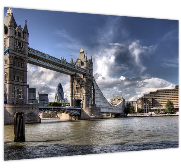 Slika - Tower Bridge u Londonu (70x50 cm)