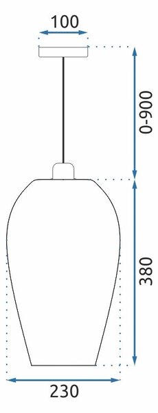 Viseća lampa APP986-1CP