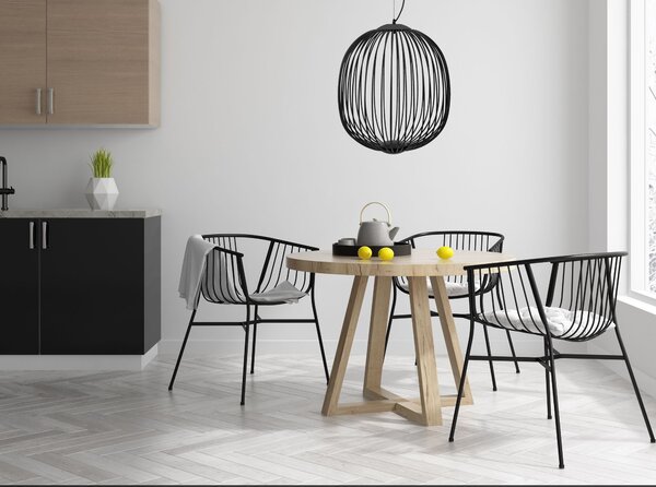 Viseća stropna svjetiljka APP967-1CP crna