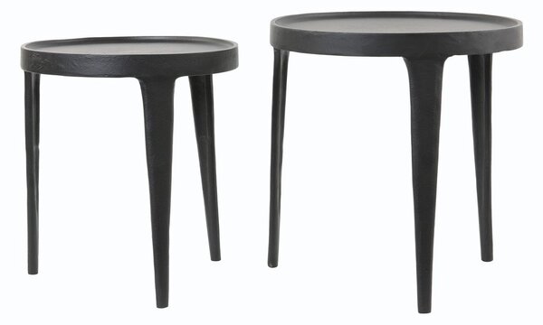 Okrugli pomoćni stolići u setu 2 kom ø 43 cm Tobias – Light & Living