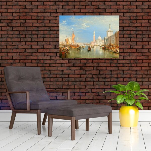 Slika - Joseph Mallord William Turner, Venice the Dogana and San Giorgio Maggiore, reprodukcije (70x50 cm)