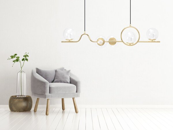 Viseća lampa Gold APP1023-5CP