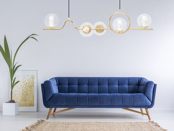 Viseća lampa Gold APP1023-5CP