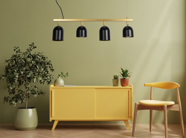 Viseća Lampa APP1031-4CP Black