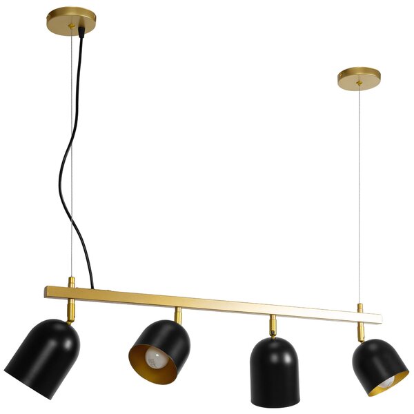 Viseća Lampa APP1031-4CP Black